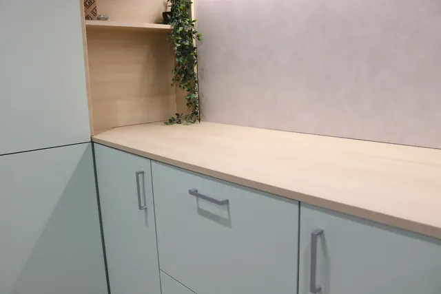 Matt sage green finish