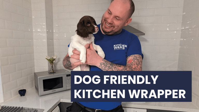 A Dog friendly kitchen wrapper