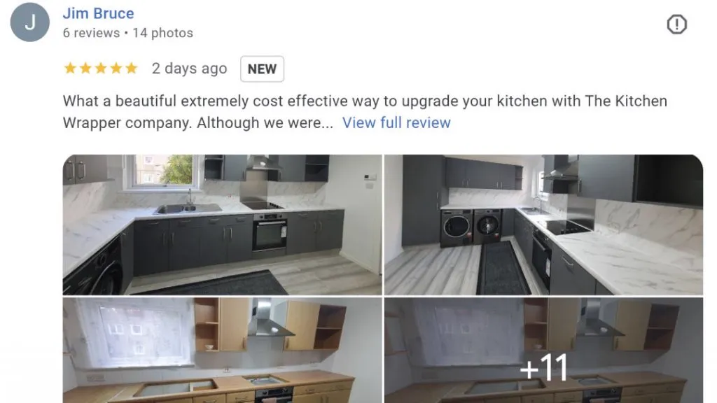 kitchen wrap in Dunoon